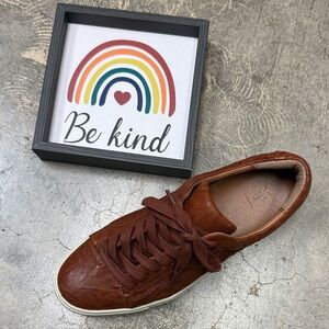 Frye Ivy Low Lace sneakers in the color Cogna